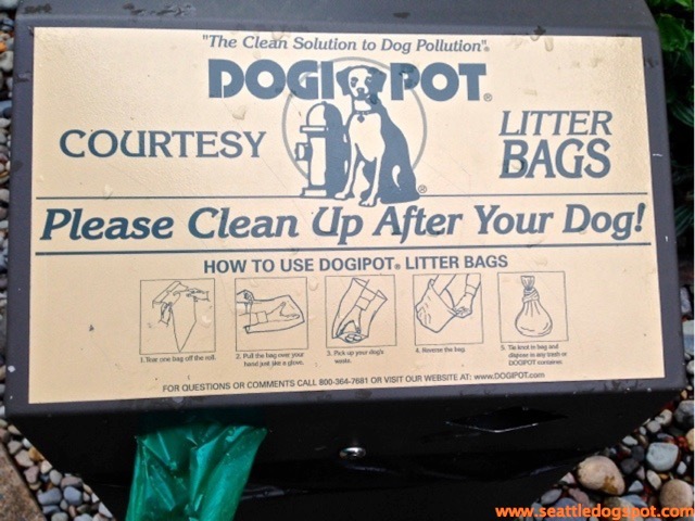 Of course Amazon provides plenty of poop bags for their employees to use.